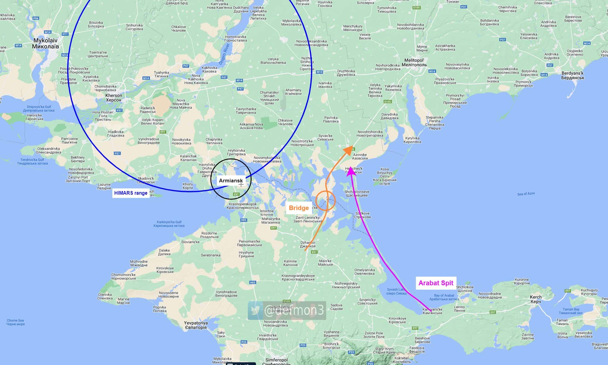 Дорога из Крыма под контролем HIMARS, танки застревают в грязи, дело против расстрелянных военных РФ. Что происходит на фронте 
