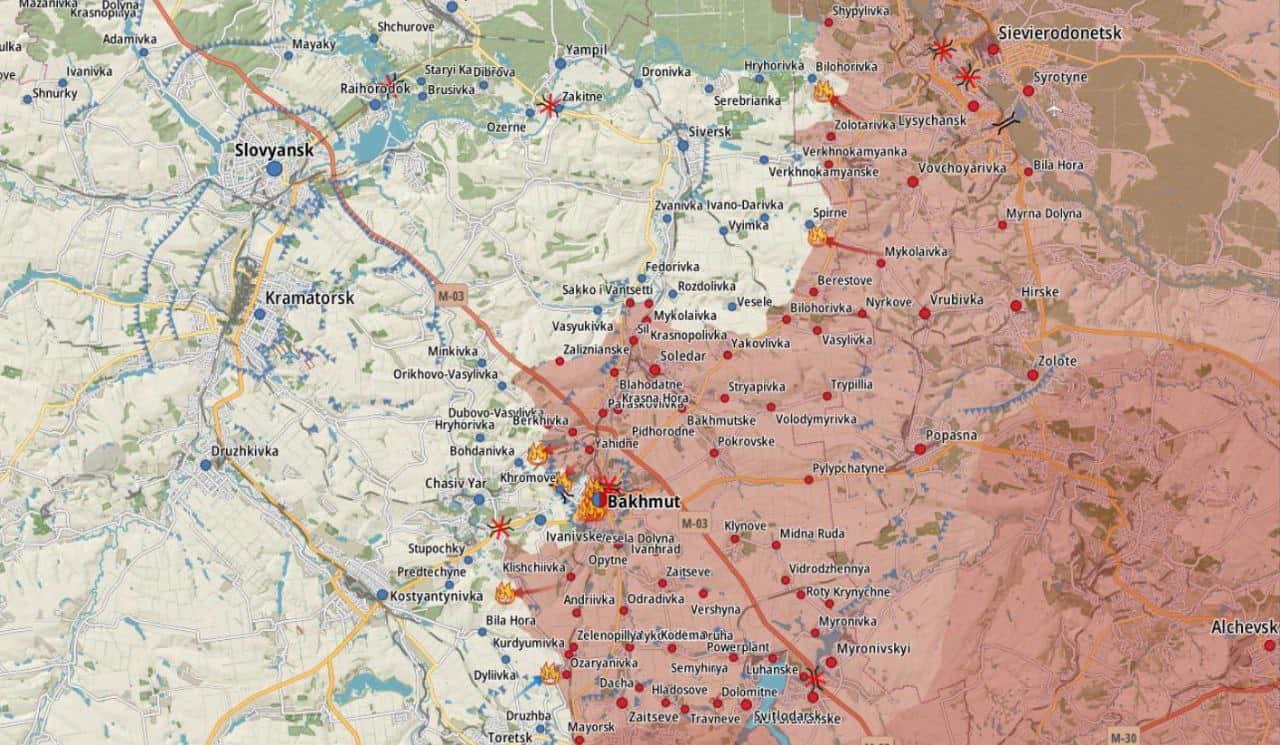 Бои за Марьинку и Бахмут, обстрел Славянска, американская разведка о потерях спецназа ВС РФ. Что происходит на фронте