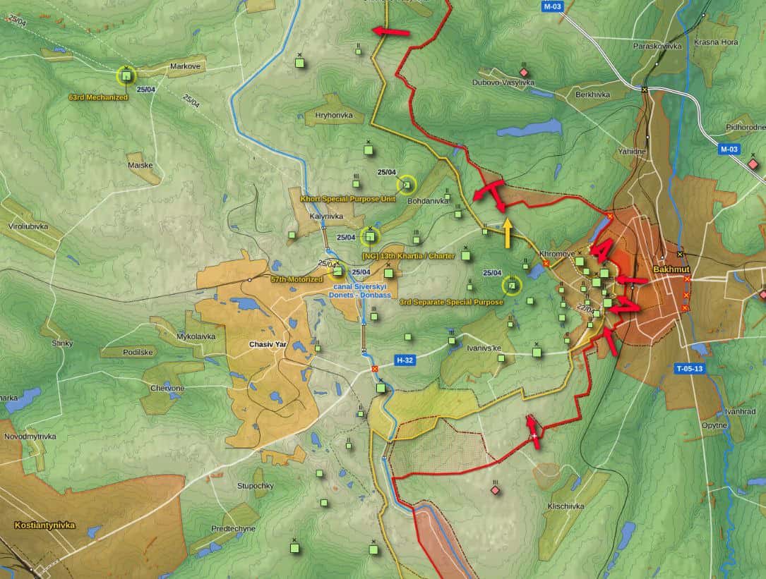ЧВК «Газпрома» конфликтует с вагнеровцами, ВКС РФ меняют тактику, ВСУ контратакуют под Бахмутом. Что происходит на фронте