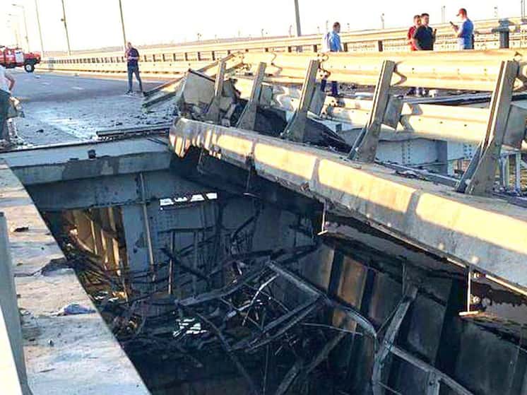 СБУ пообещала раскрыть детали взрыва на Крымском мосту в случае победы Киева