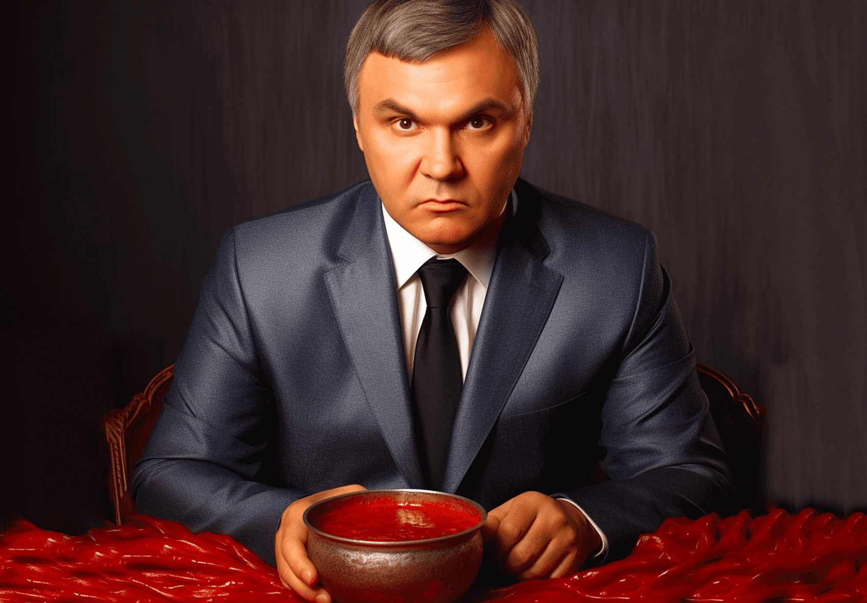 Володин заявил, что девочек надо учить варить борщи для заботы о мужьях. На жену Володина записано активов на 2,2 млн борщевых наборов