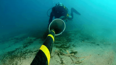 Обнаружено повреждение еще одного кабеля в Балтийском море