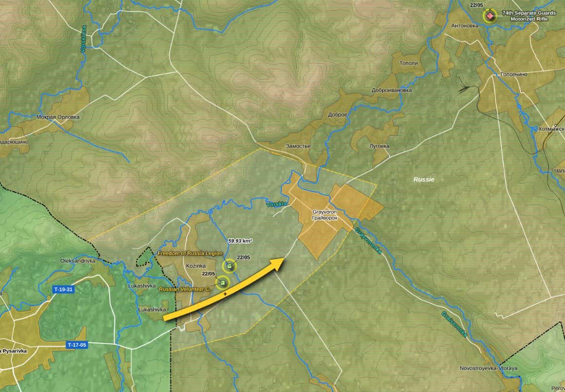 Sabotage group repelled in Belgorod, nukes unmoved in Grayvoron, Russians vulnerable in Bakhmut. What happened on the front line on May 23?