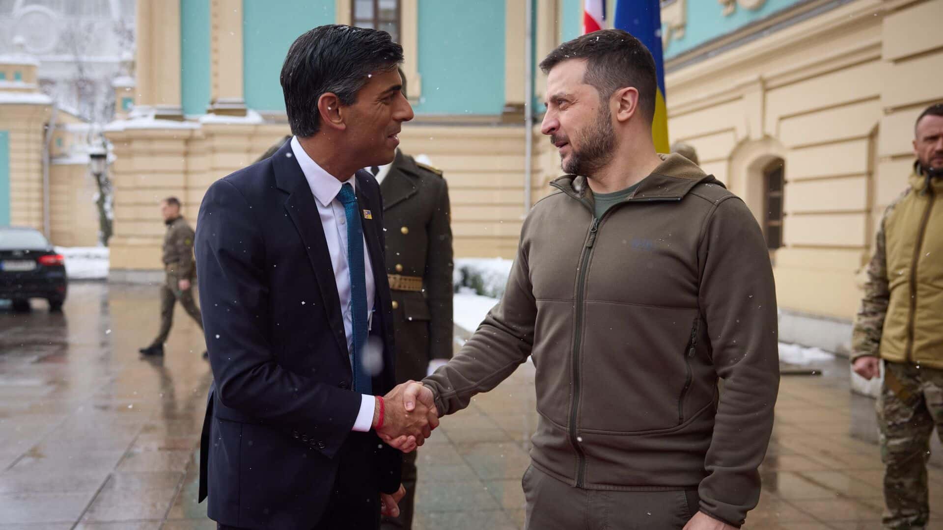 Владимир Зеленский и Риши Сунак заключили двустороннее соглашение по безопасности между Великобританией и Украиной