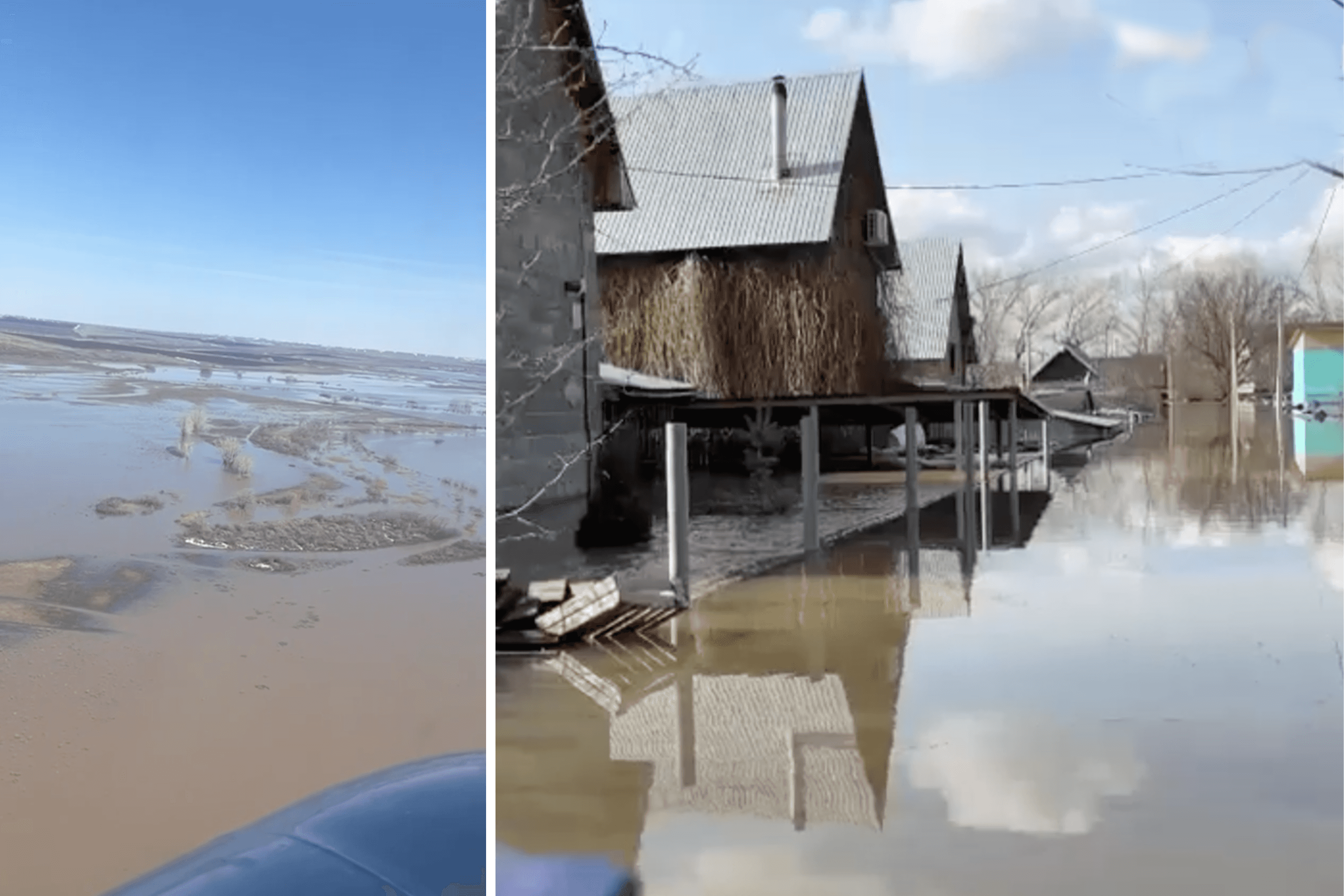 В Орске прорвало дамбу. Часть города эвакуируют
