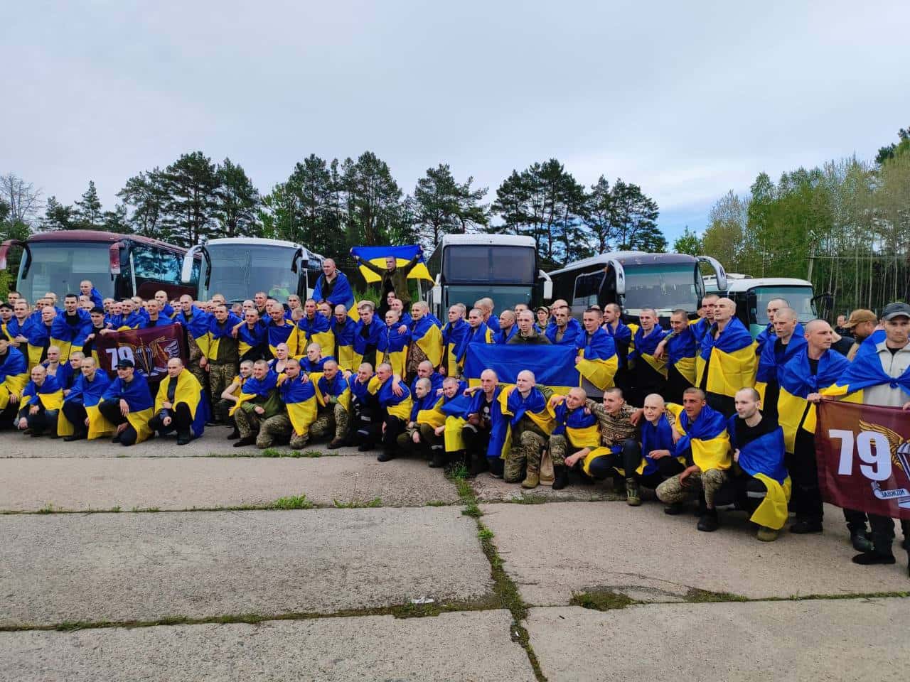 Россия и Украина обменялись пленными по формуле 205 на 205