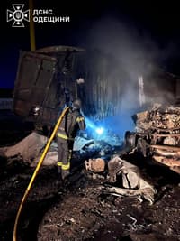 Последствия российского обстрела Одессы в ночь на 20 декабря 2025 года