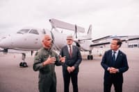 Шведский самолет дальнего радиолокационного обнаружения и управления S100D / ASC 890 