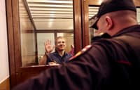 Константин Габов на оглашении приговора 15 апреля