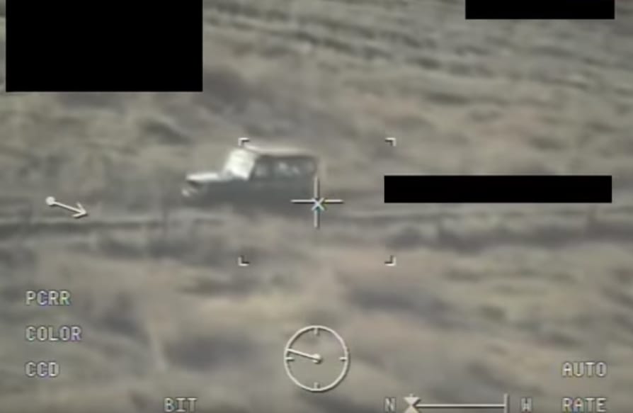 Пограничники ЕС опубликовали видео, на котором ведомственная машина в Белоруссии провожает мигрантов до границы с Литвой