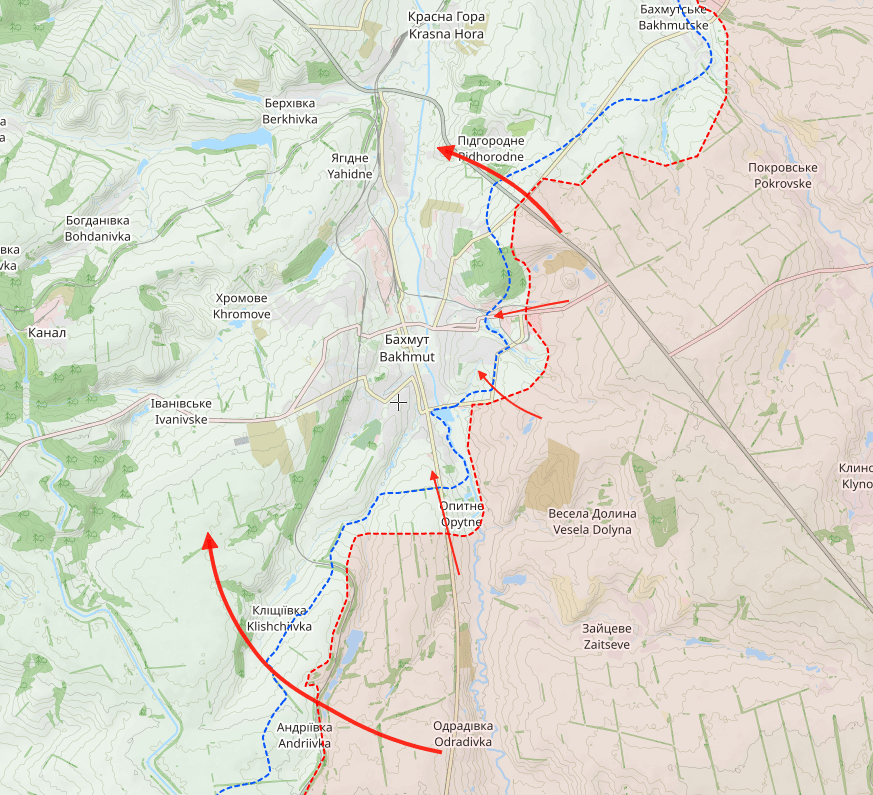 Неизбежное наступление на Киев, «умные бомбы» для ВСУ, россияне идут на Бахмут, «как зомби». Что происходит на фронте