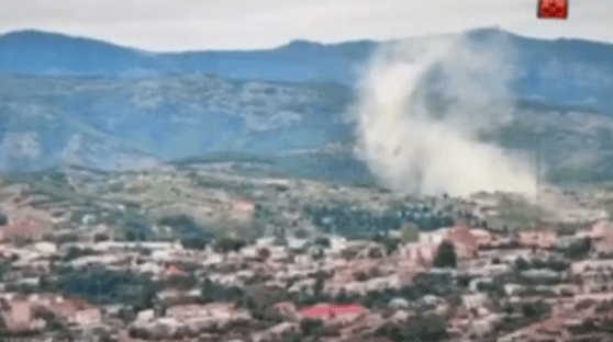 Азербайджанские войска начали обстреливать Степанакерт. Минобороны Азербайджана называет это «антитеррористическим мероприятием»