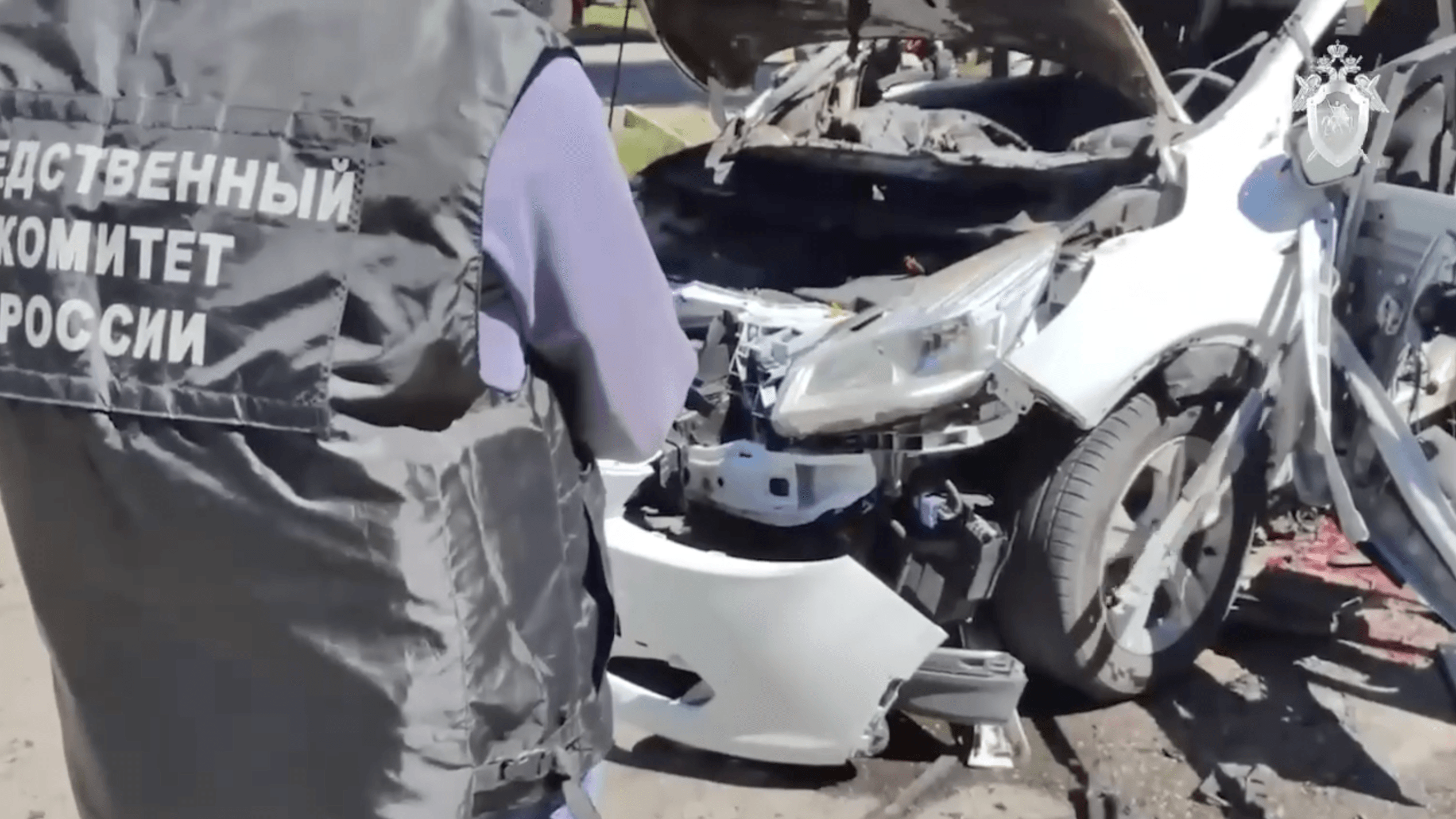 В Бердянске взорвали машину сотрудника ФСИН, которого ГУР обвиняло в пытках украинских пленных