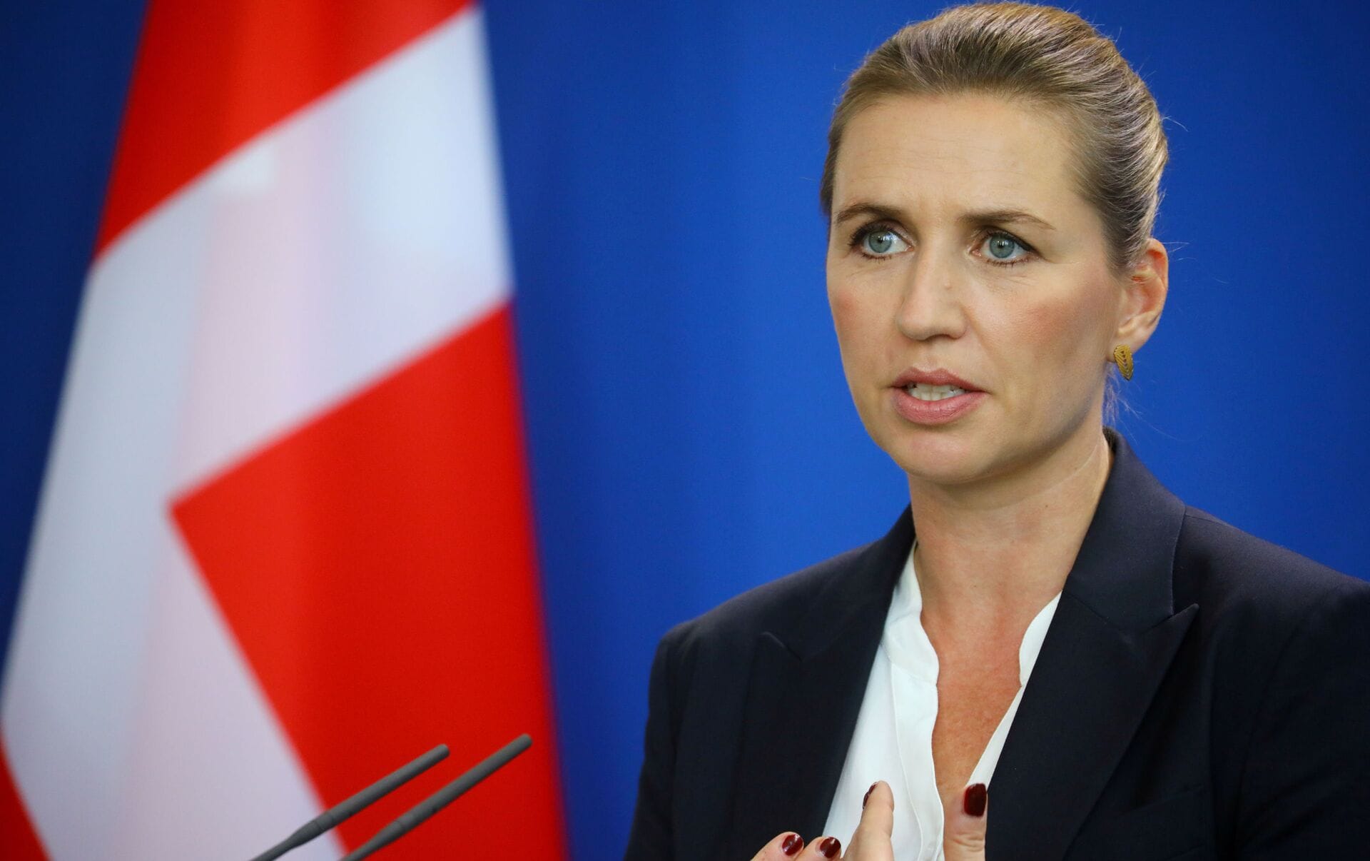 Неизвестный напал на премьер-министра Дании в Копенгагене