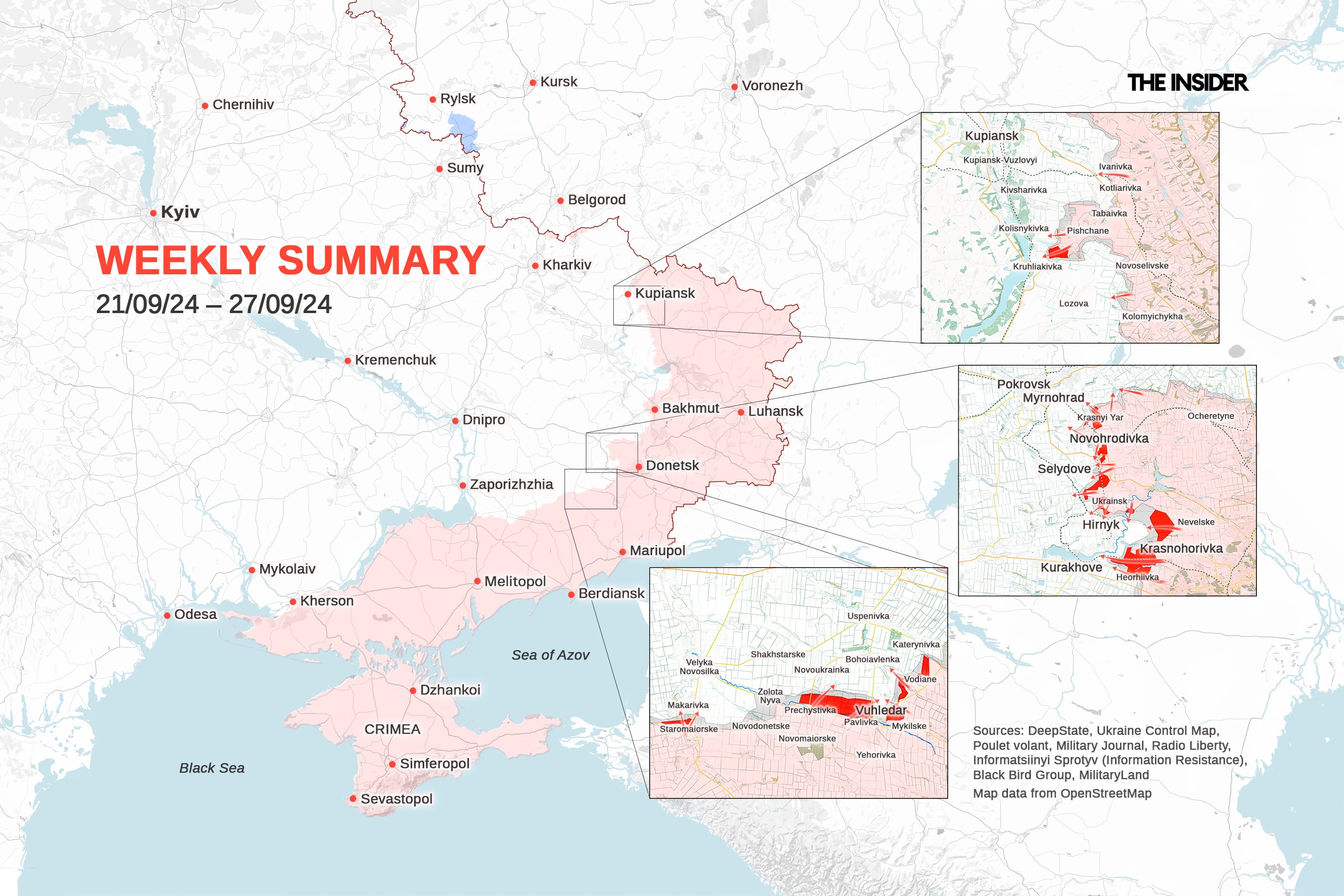 Weekly Ukraine war summary: Urban fighting in Vuhledar, Russian forces rush to the Oskil River, AFU recaptures aggregate plant in Vovchansk