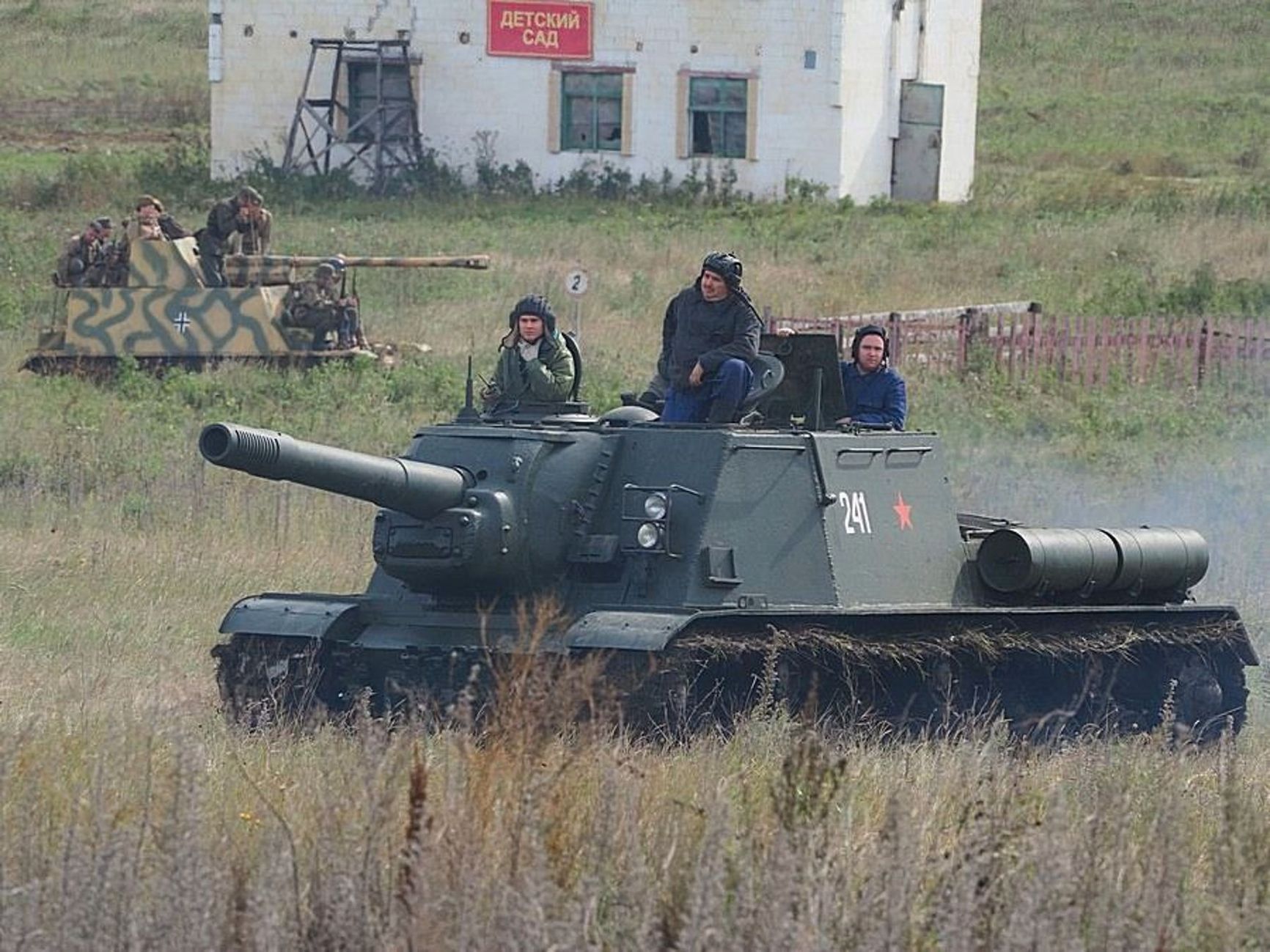 Historic military equipment at Uralvagonzavod’s “Armor of Tankograd” festival