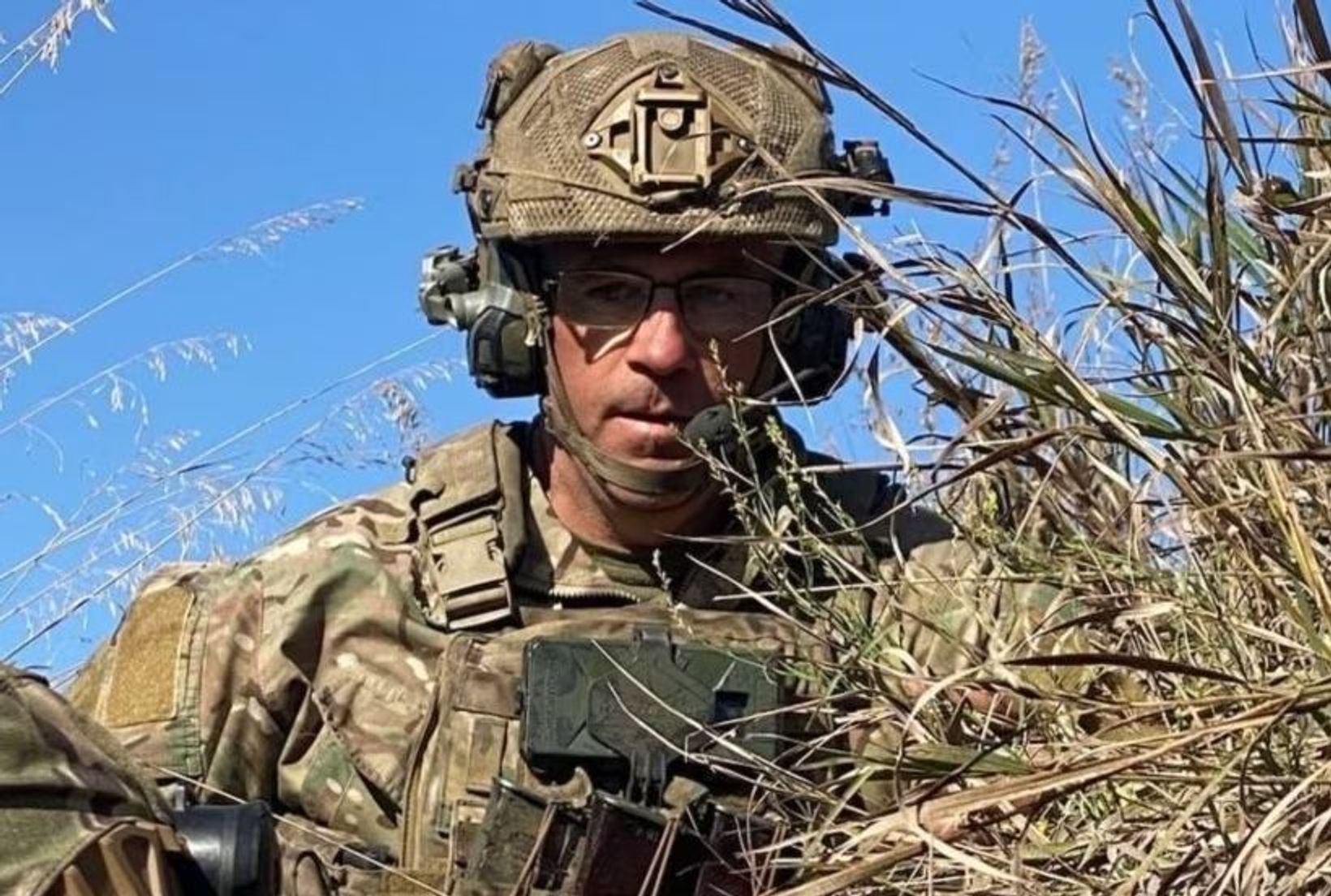 Nate Vance on the frontline in Ukraine