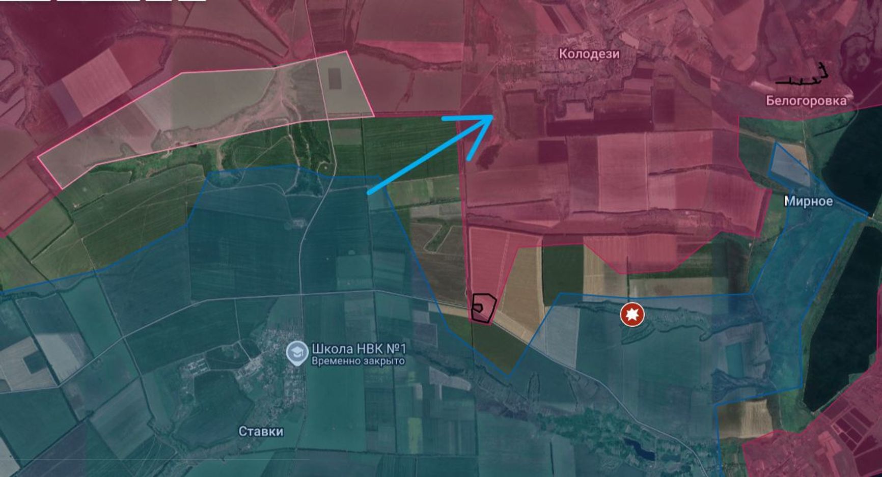 Ситуация в районе Колодезей на лиманском направлении по версии Анатолия Радова 