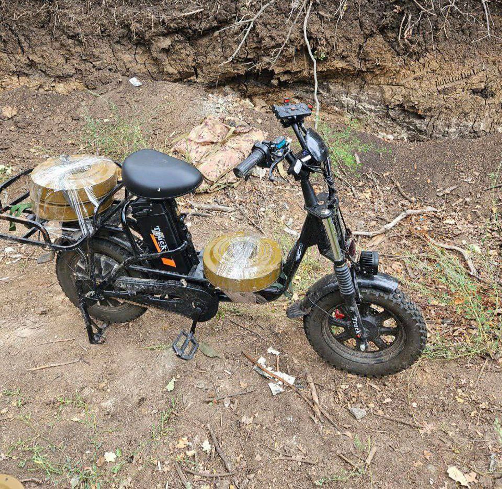 Импровизированный российский «шахид-мопед»