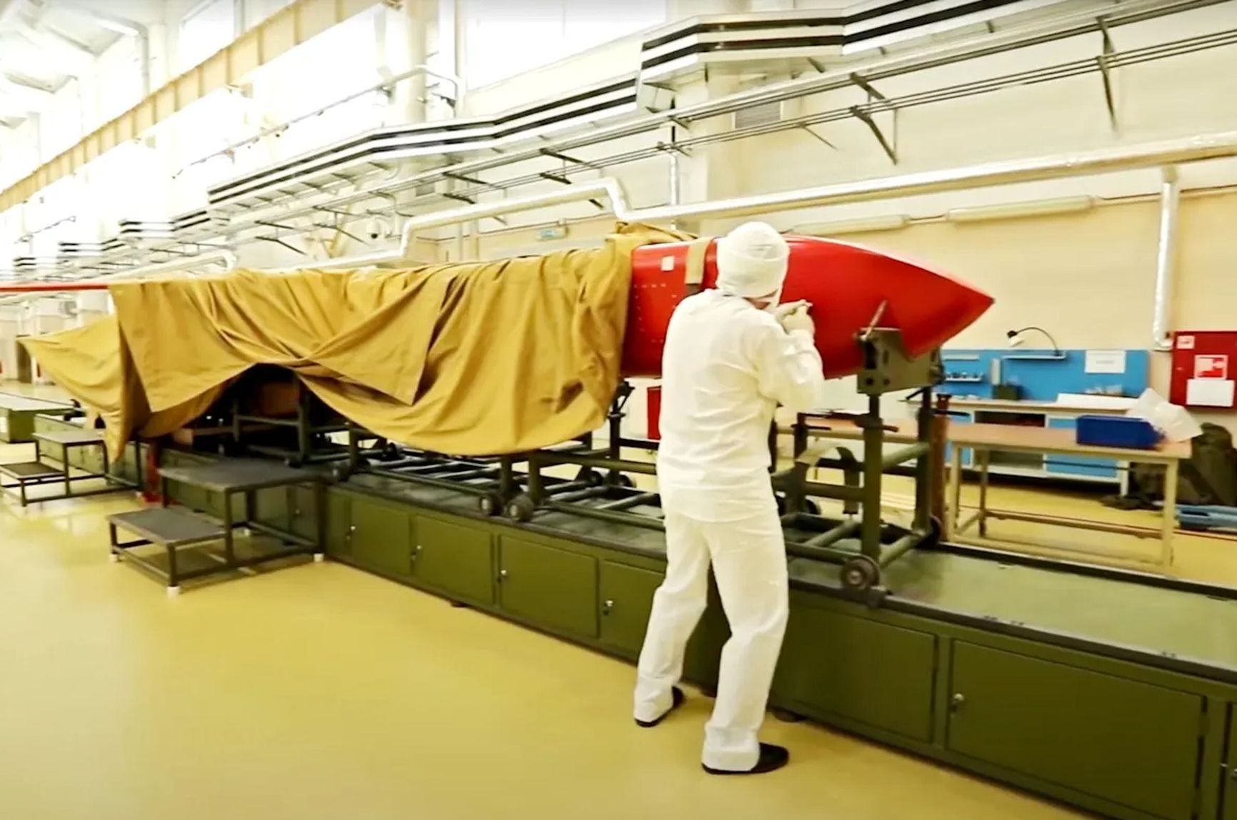 Preparations for the testing of the Burevestnik nuclear‑powered cruise missile, July 2018