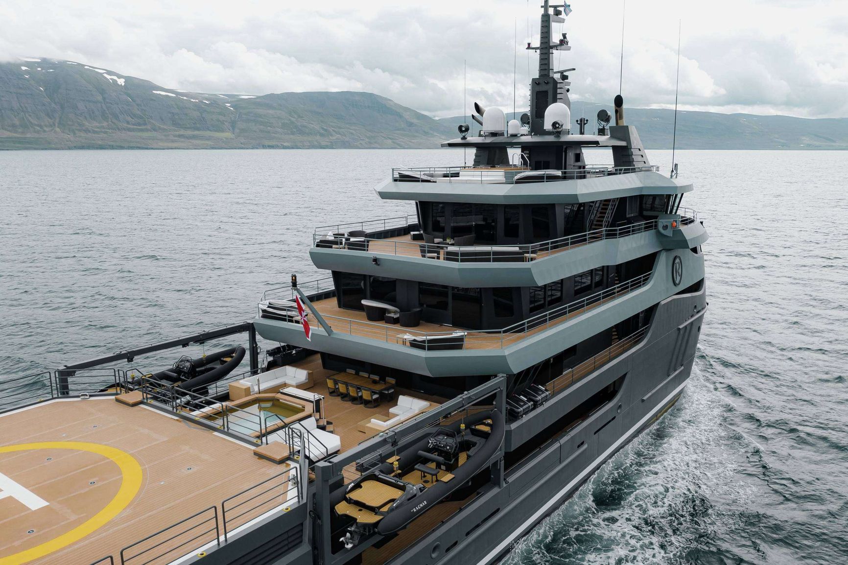 The Ragnar Yacht.