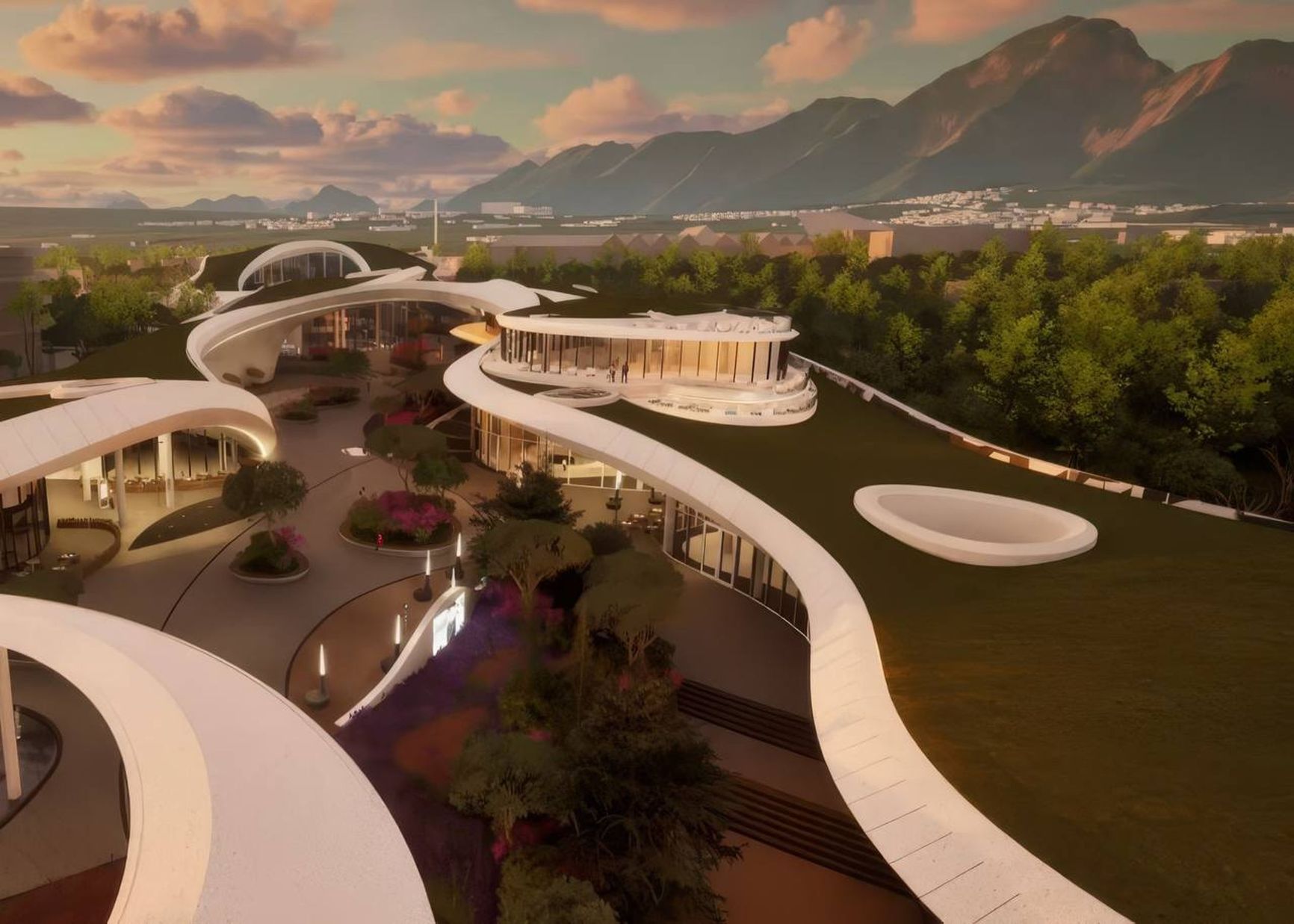 Wine and tourism complex “Bely Mys” in Gelendzhik, project