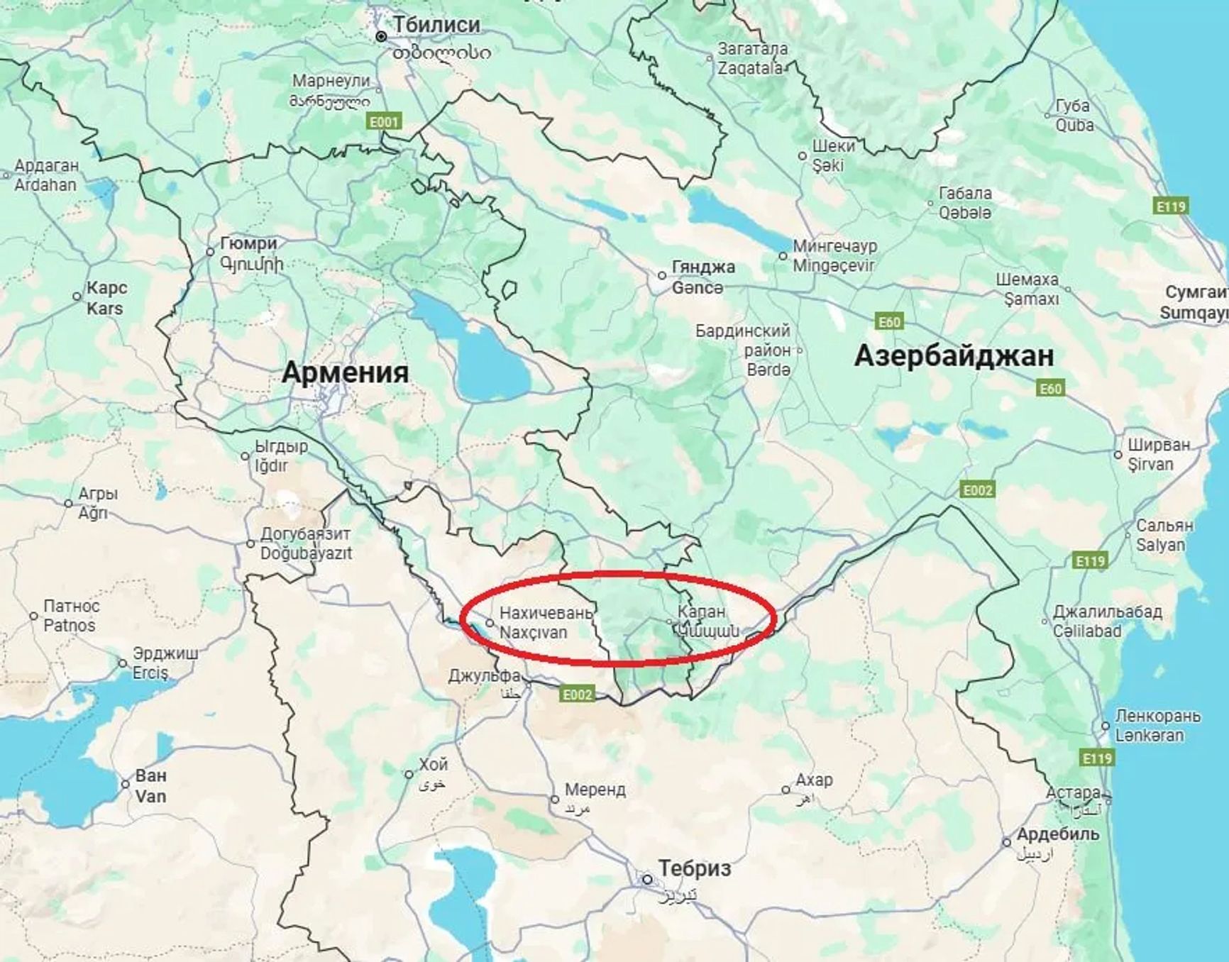 Точное расположение «коридора Трампа» пока неизвестно