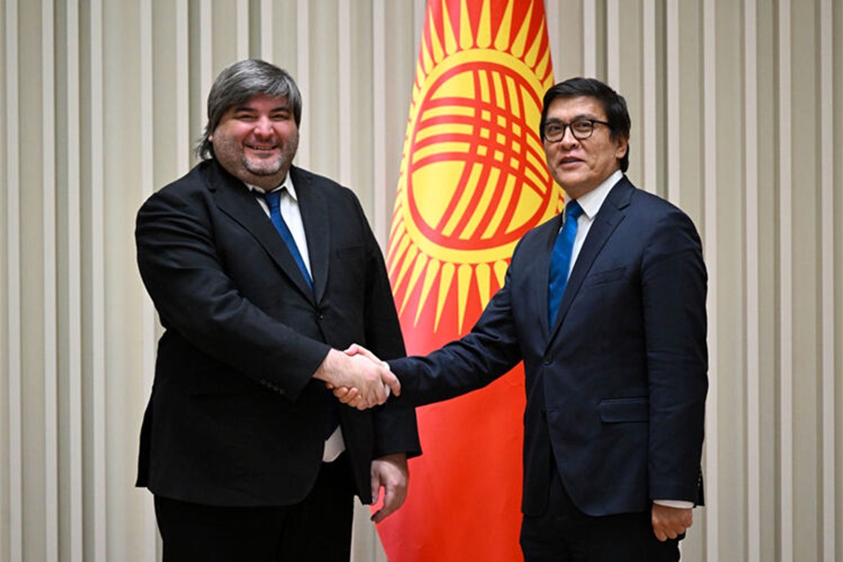Titov in Kyrgyzstan