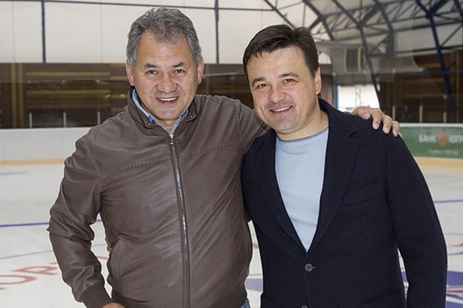 Сергей Шойгу и Андрей Воробьев