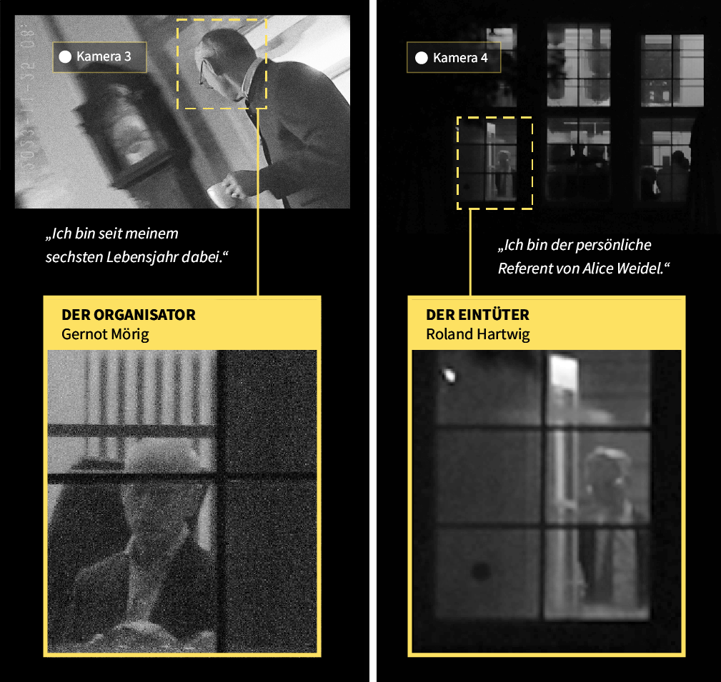 Слева направо: Гернот Мёриг и Ролан Хартвиг