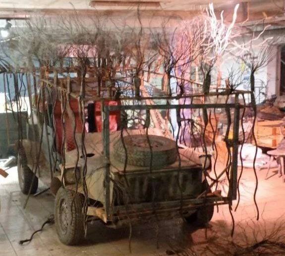 Российский багги в модификации «ёж»