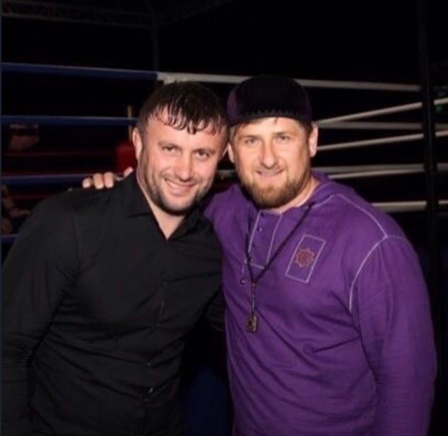 Новый «представитель Чечни в Германии» Хусейн Агаев с Рамзаном Кадыровым