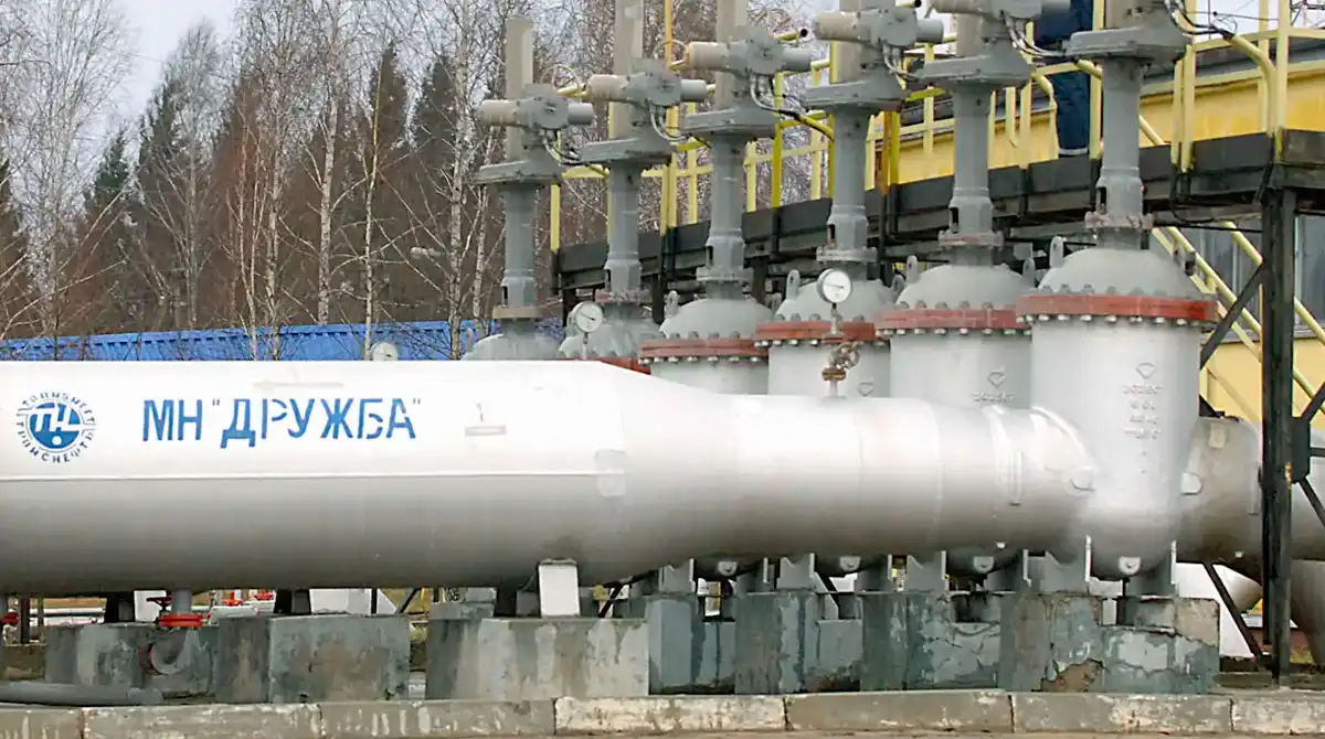 The Novozybkov oil pumping station in Russia's Bryansk Region. Photo: Radio Signal